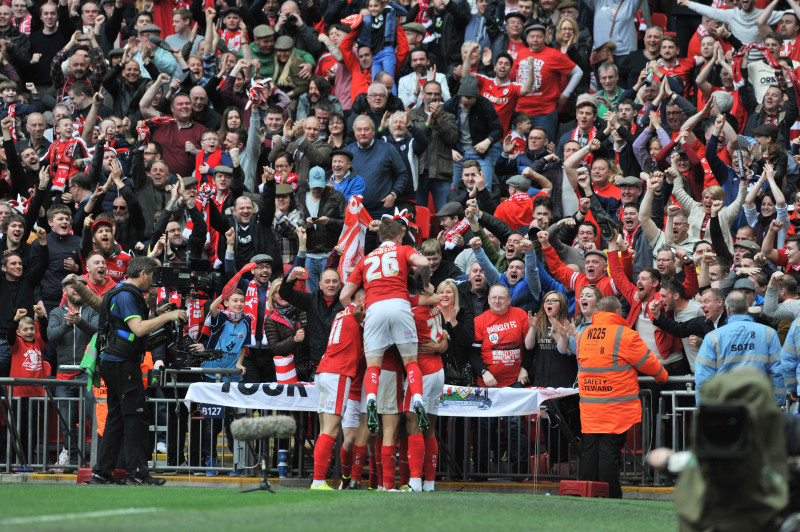 Other image for 4 years since Barnsley's historic Wembley win 